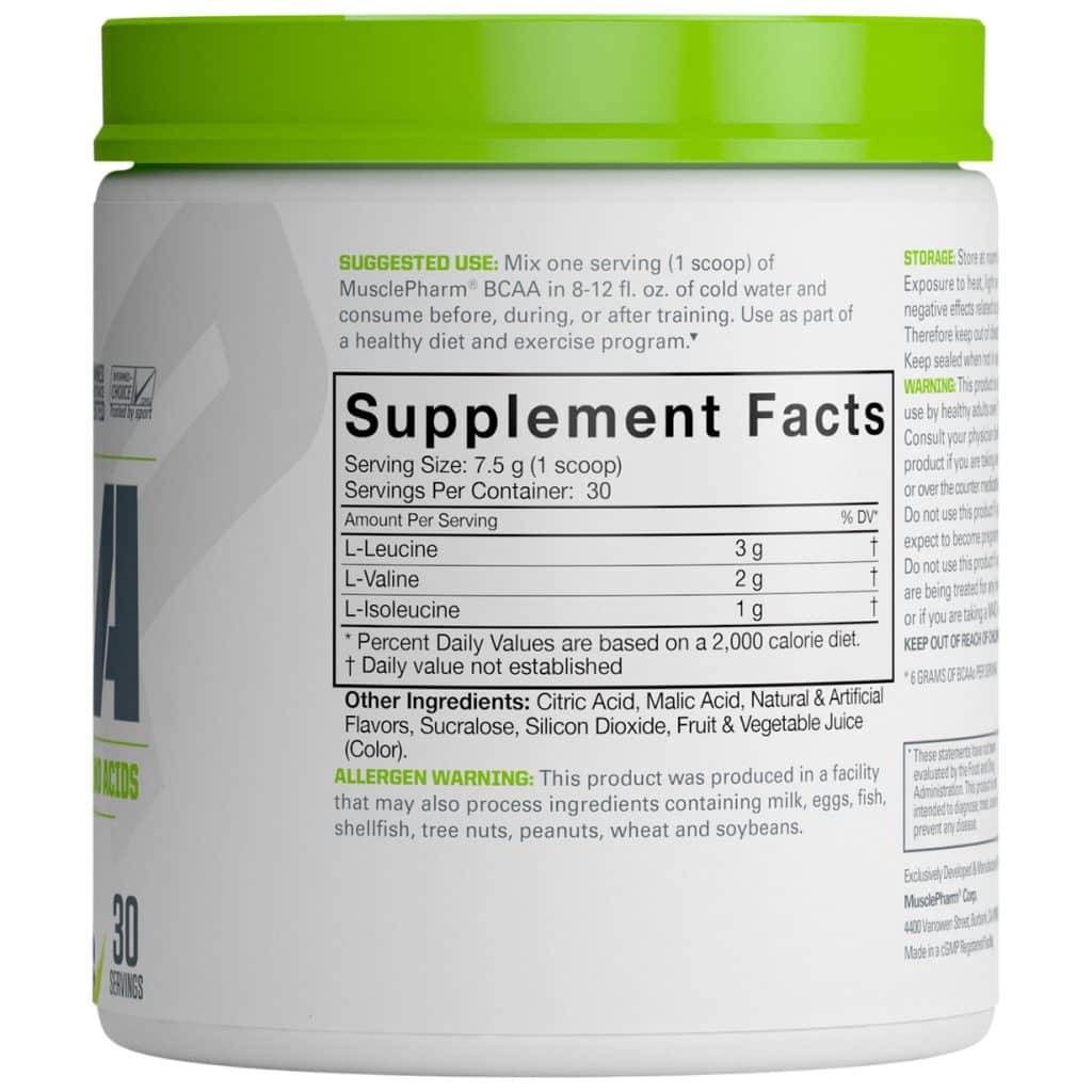 Essentials Bcaa By Muscle Pharm