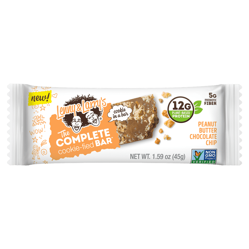 Lenny &Amp; Larrys Complete Cookie-Fied Bar Peanut Butter Chocolate Chip