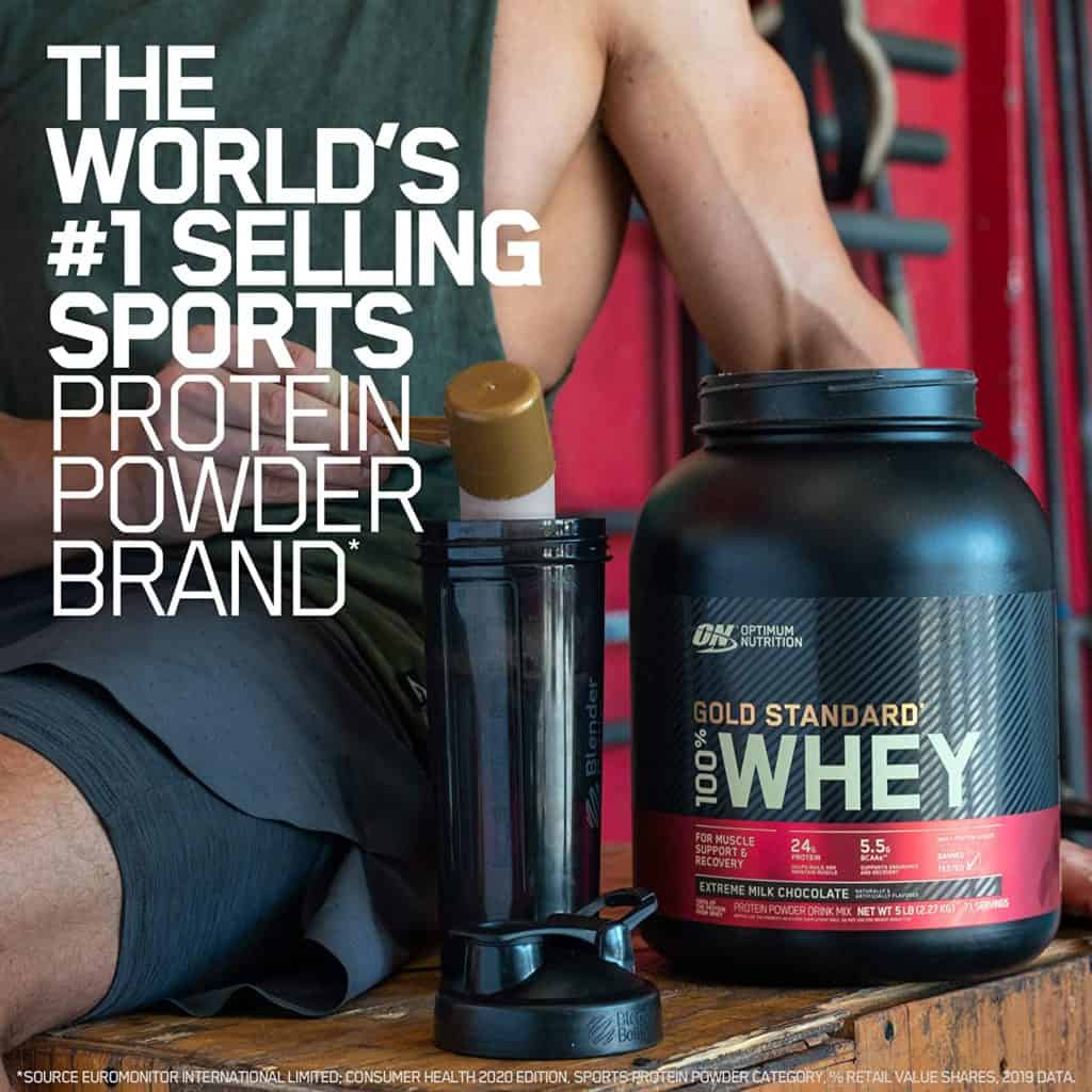 100% gold standard whey