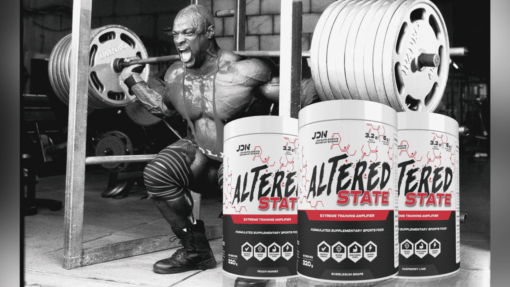 Altered State Pre Workout By Jdn Nutraceuticals Banner
