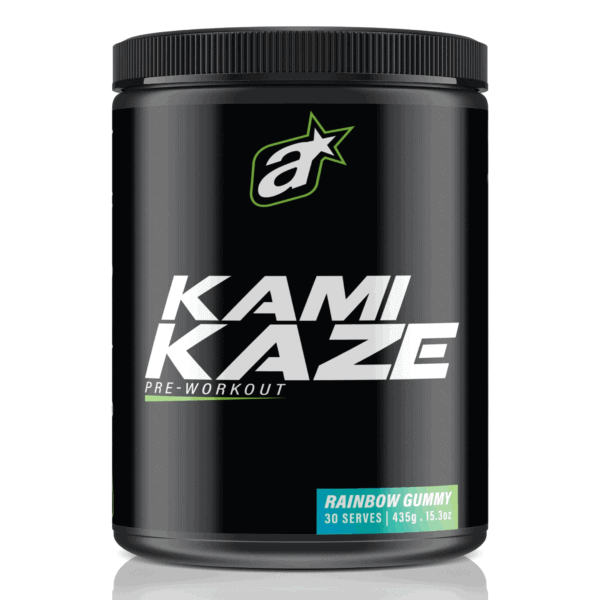 Athletic Sport Kamikaze Pre Workout Rainbow Gummy 1 | Bodytech Supplements