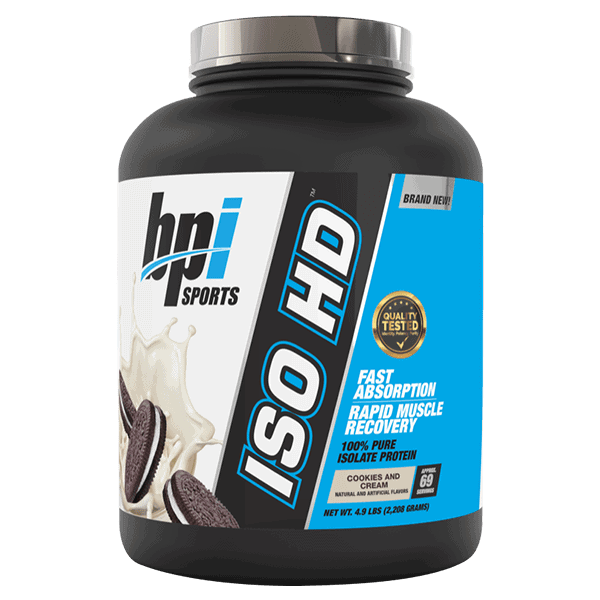 Bpi Iso Hd 69Serve Cookies And Cream Blacktub 1 | Bodytech Supplements