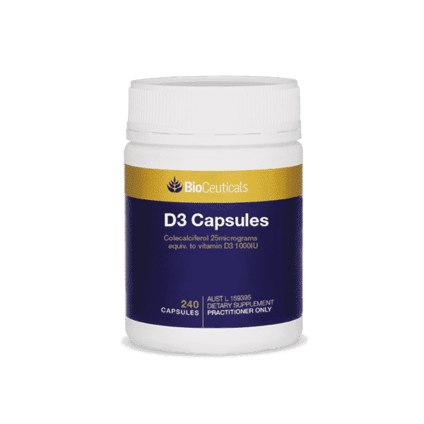 Bioceuticals D3 Capsules 240 Capsules