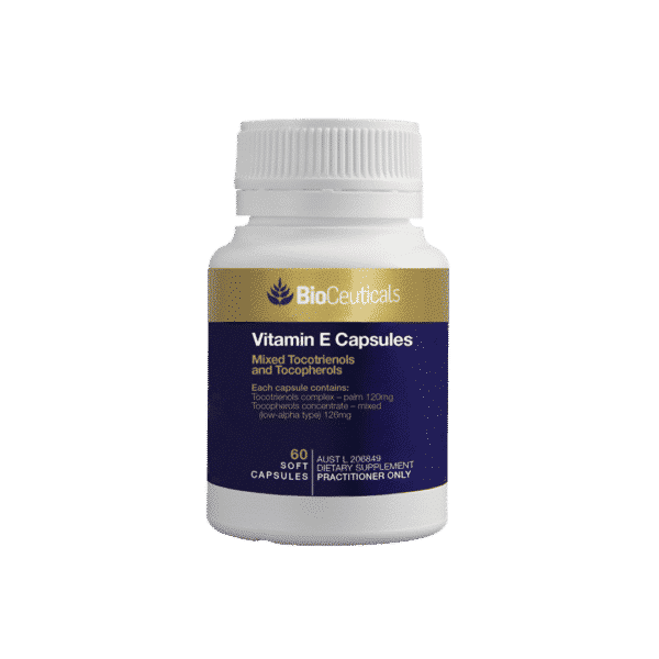 Bioceuticals Vitamin E Capsules 60 Capsules