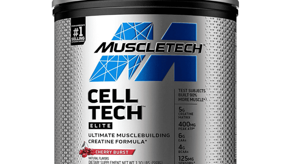 Cell-Tech Elite by Muscletech Cherry burst