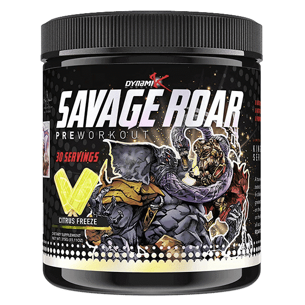 Dynamikmuscle Savageroar 30Serve Citrusfreeze 1 | Bodytech Supplements