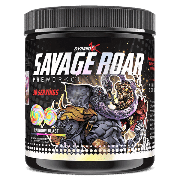Dynamikmuscle Savageroar 30Serve Rainbowblast 1 | Bodytech Supplements