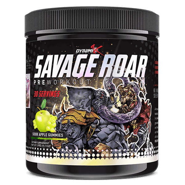 Dynamikmuscle Savageroar 30Serve Sourapplegummies 1 | Bodytech Supplements