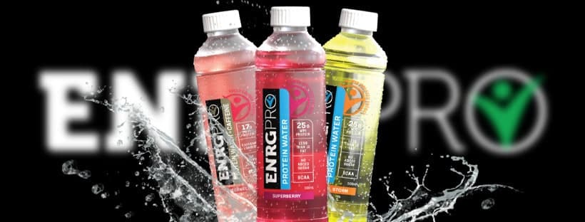 Enrgpro Protein Water Banner