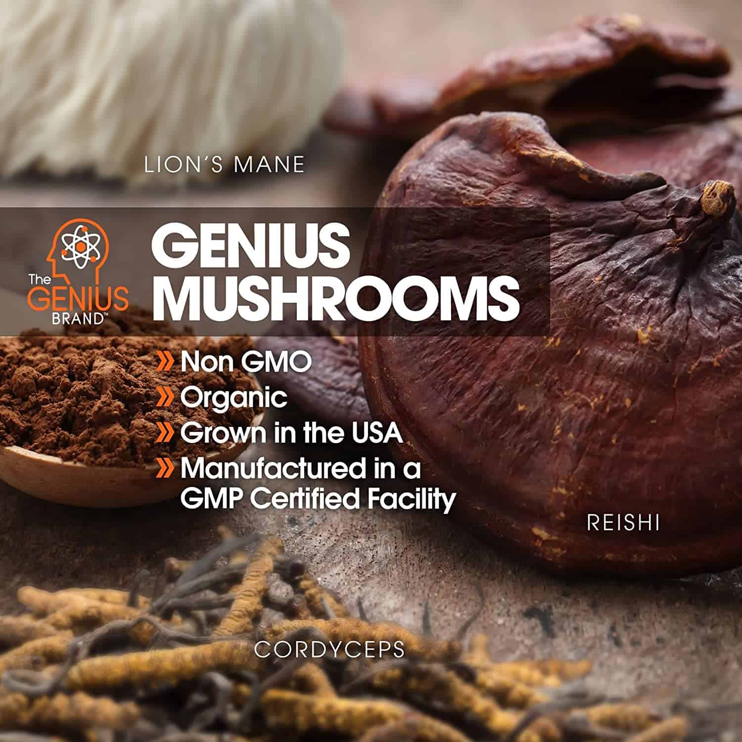 Genius Mushrooms Information Panel