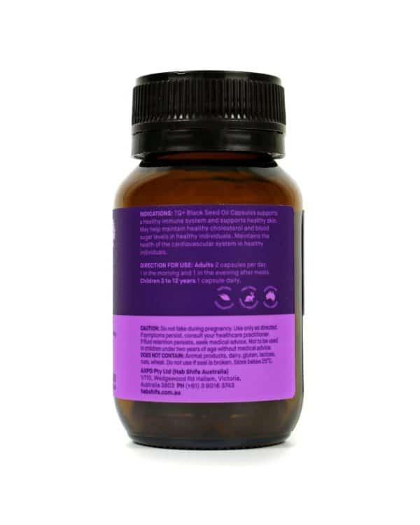 Hab Shifa Tq+ Activated Black Seed Oil Capsules