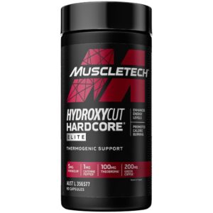 Hydroxycut Hardcore Elite Pro Series by MuscleTech bottle