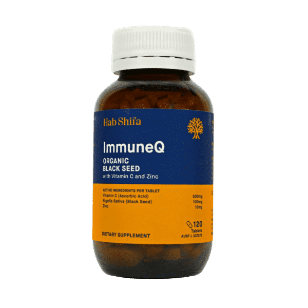 Immuneq Black Seed With Vitamin C And Zinc By Hab Shifa 120Caps