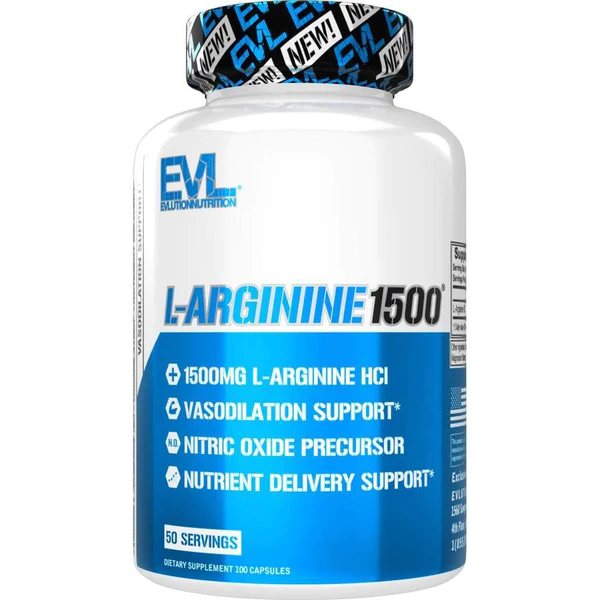 L-Arginine 1500 by EVL Nutrition