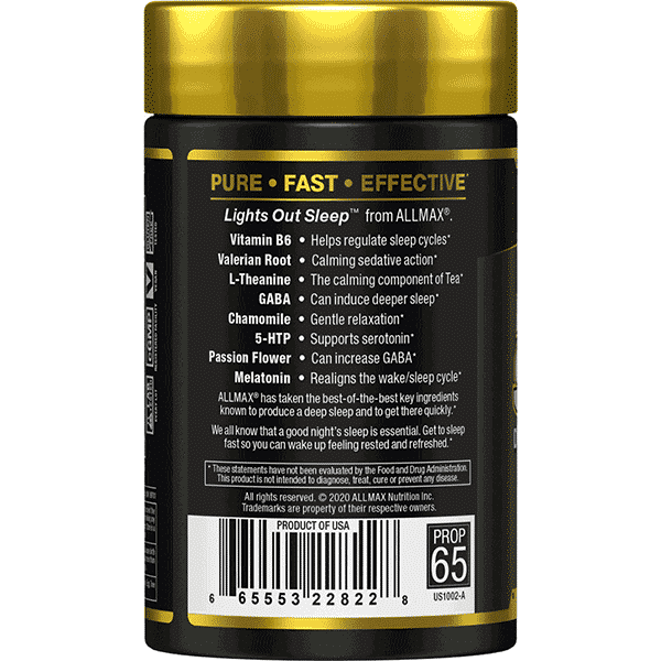 Lightsout 60Caps Left 1 | Bodytech Supplements
