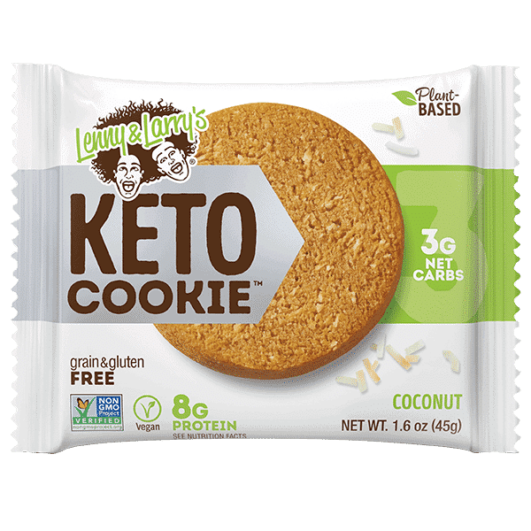 Lennylarrys Ketocookie 45G Coconut 1 | Bodytech Supplements