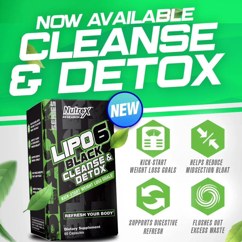 Lipo 6 Black Cleanse &Amp; Detox Banner

