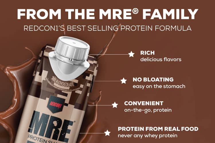 Mre Rtd Protein Shake By Redcon1 Information