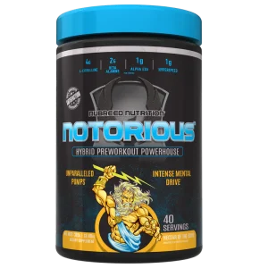 Notorious by Nubreed Nutrition nectar of the gods