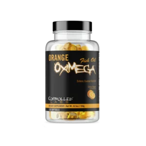 Orange Oximega Fish Oil by Controlled Labs bottle