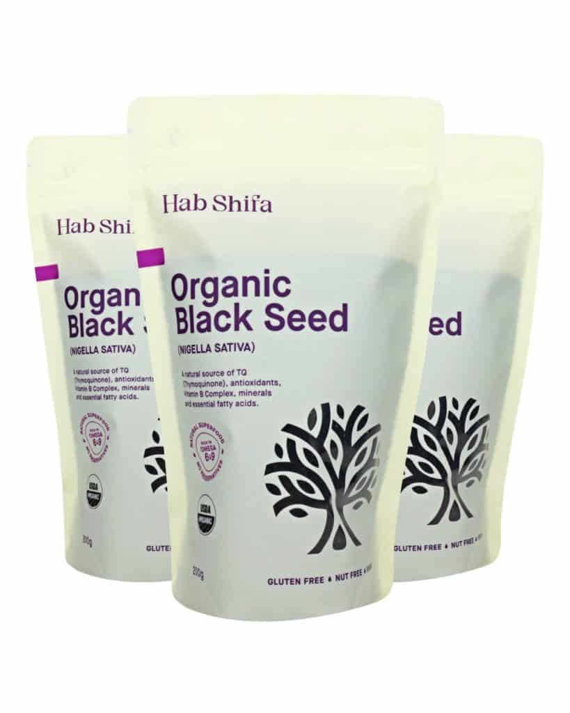 Organic Black Seed By Hab Shifa 3 Pack
