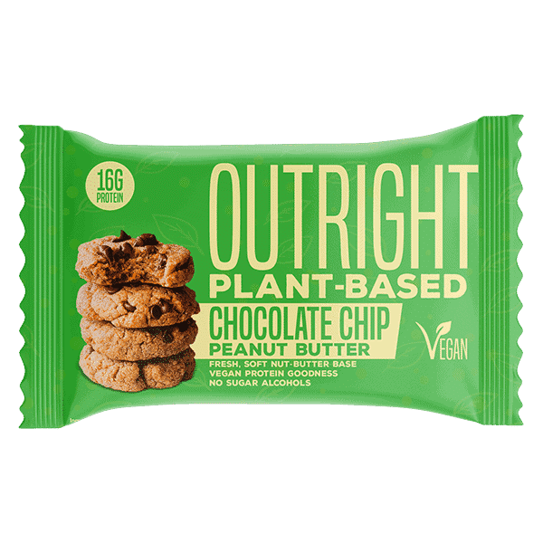 Outright Bar Vegan 60G Chocolatechippeanutbutter Single 1 | Bodytech Supplements