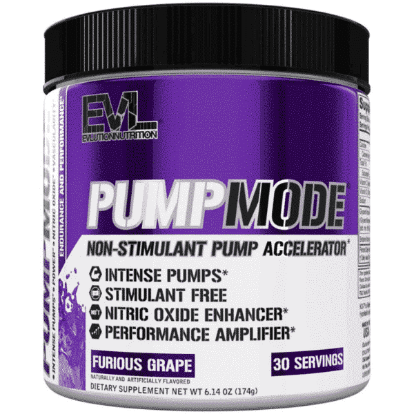 Pump Mode By Evl Nutrition Furious Grape