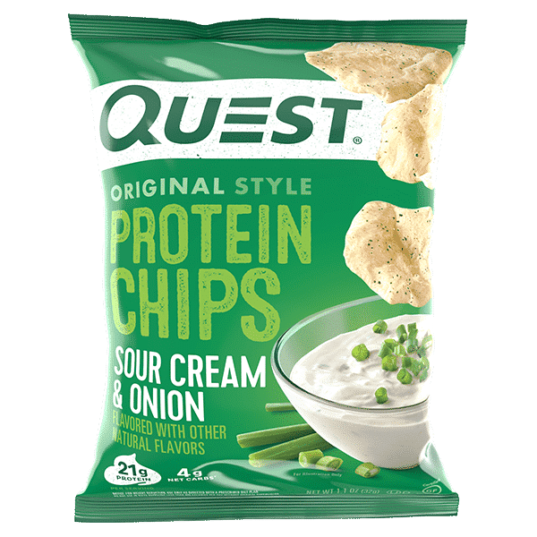 Quest Protein Chips Sour Cream &Amp; Onion
