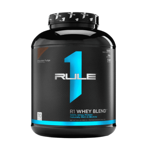 R1 Whey Blend By Rule 1 Proteins Chocolate Fudge 5Lb