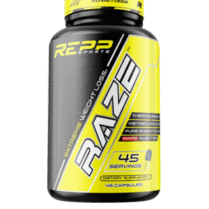 Raze Extreme Thermogenic Capsules by Repp Sports bottle