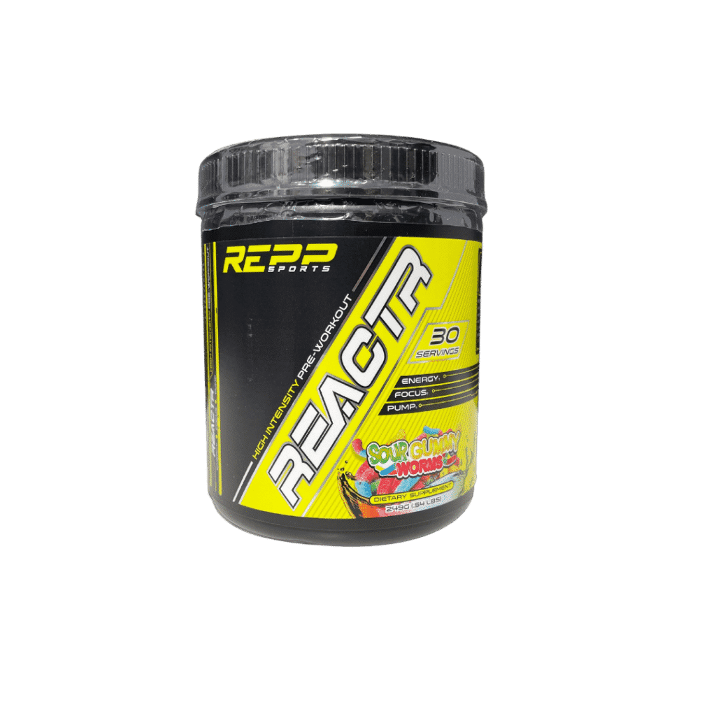 Repp Sports Reactr Pre Workout Bodytech Supplements