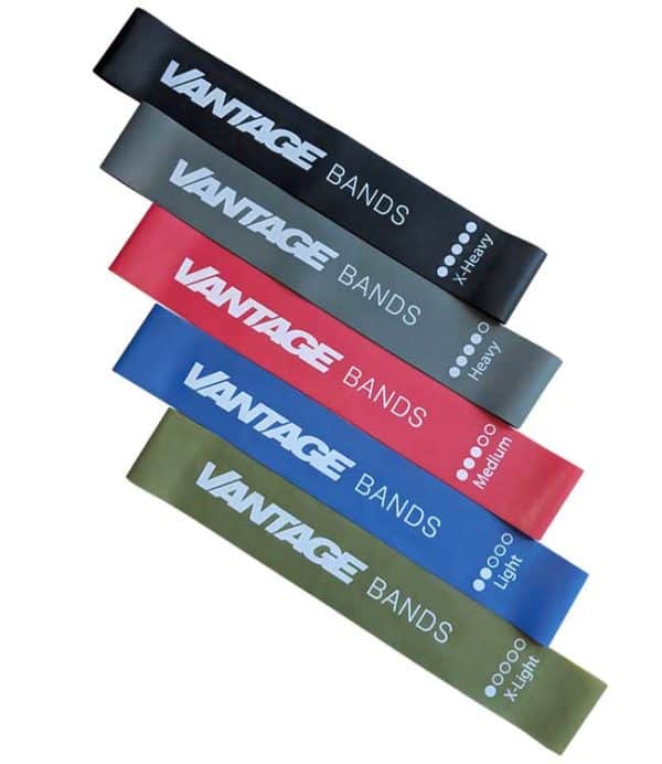 Resistance Bands 5 Pack By Vantage Strength | Bodytech Supplements