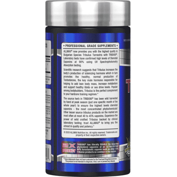 Tribx90 Testosterone Booster By Allmax Essentials 2 | Bodytech Supplements