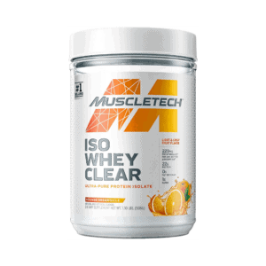 MuscleTech Iso Whey Clear orange