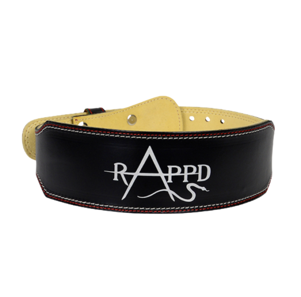 Rappd Leather Weight Lifting Belt 4 Inch