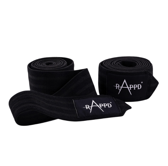 Heavy Duty Knee Wraps 555 by RAPPD