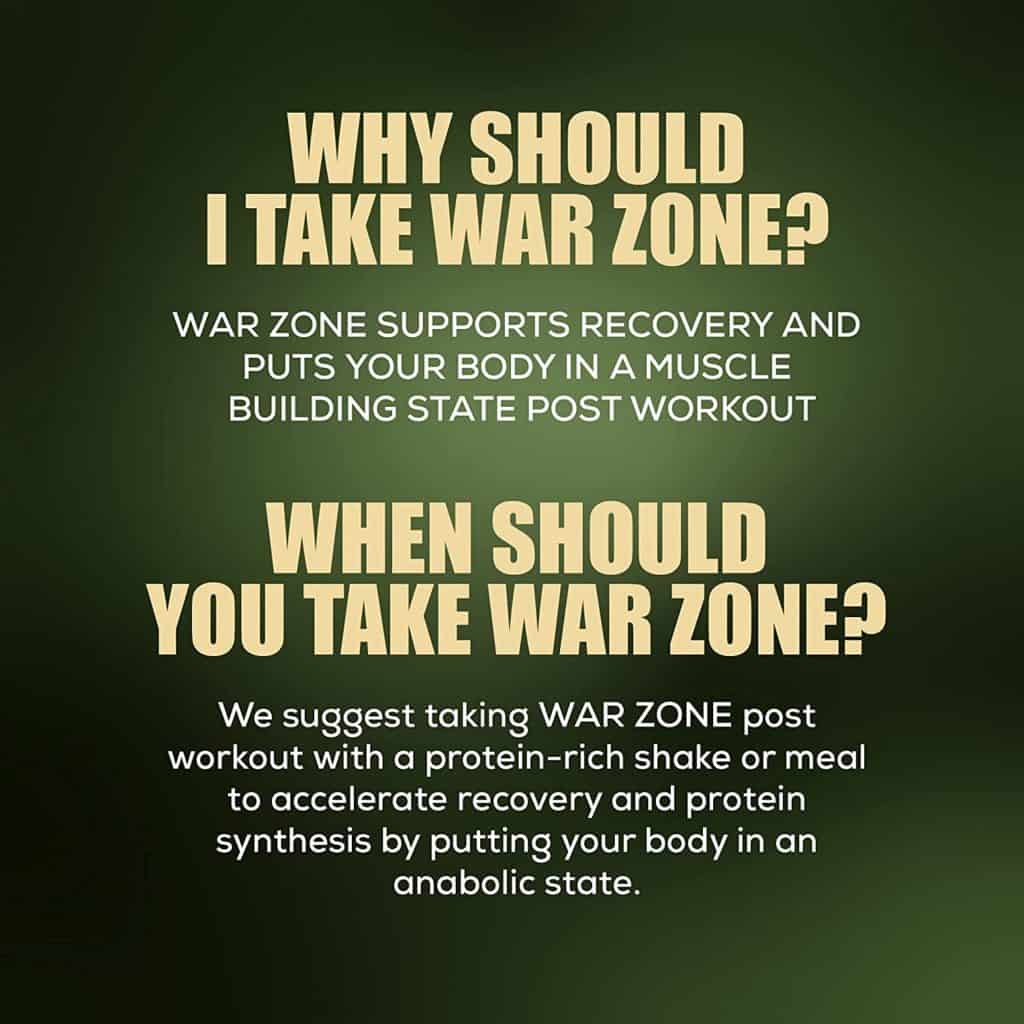 War Zone Beta Ecdysterone By Redcon1 Banner