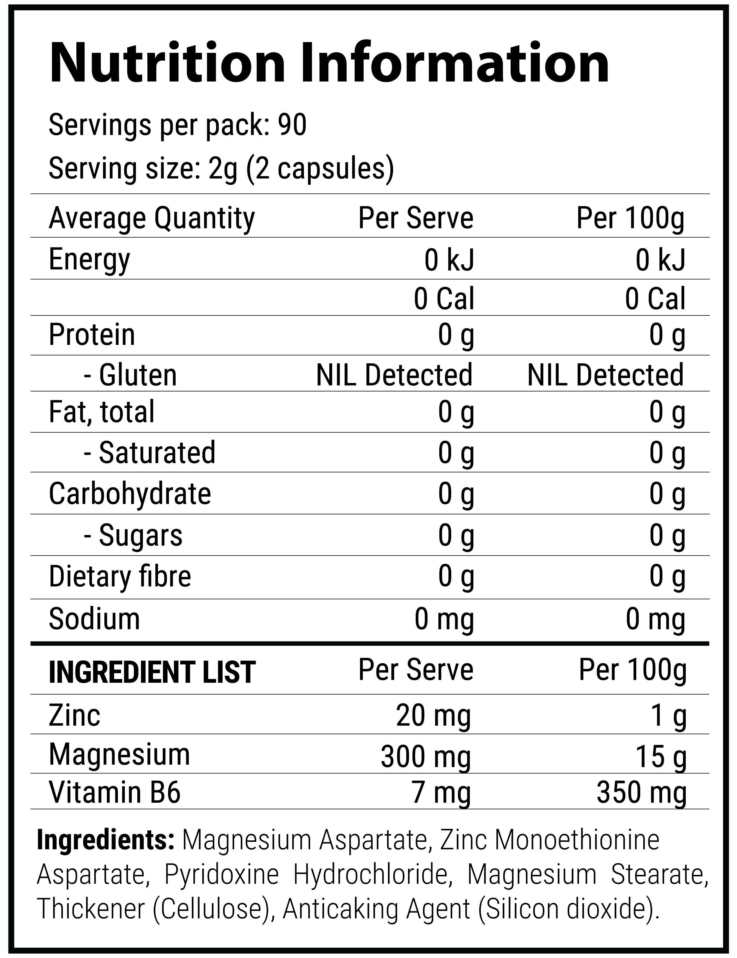 FACTION LABS ZMA Bodytech Supplements Australia