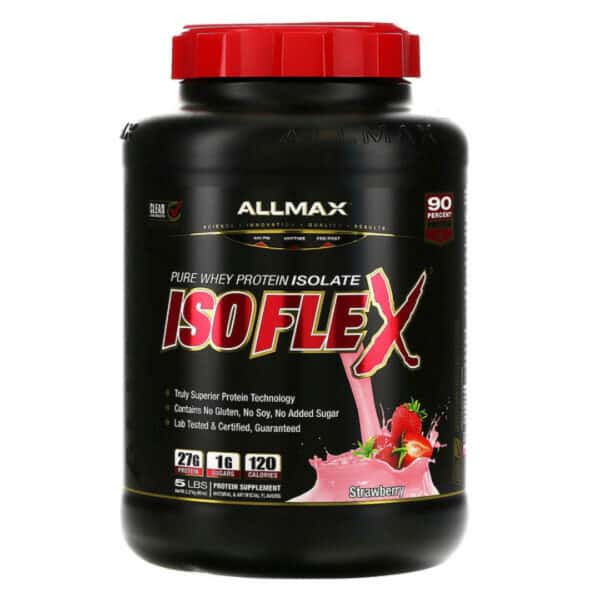 Allmax Nutrition Isoflex Strawberry 1 | Bodytech Supplements