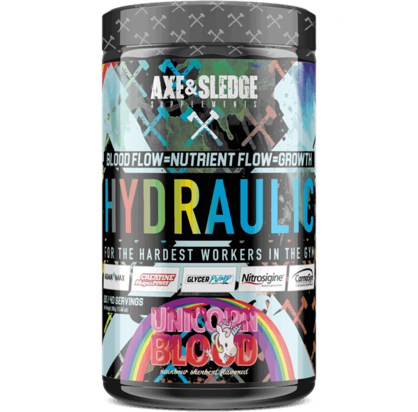 Axe Sledge Hydraulics 40 Scoops Unicorn Blood.original 1 | Bodytech Supplements