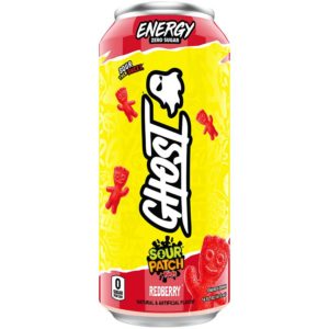GHOST Energy Can Sour patch kids redberry