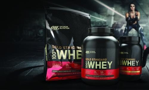 Gold Standard Whey Banner