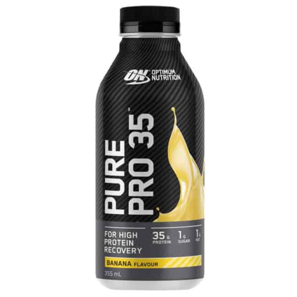 Optimum Nutrition Pure Pro 35 355Ml Banana 1 | Bodytech Supplements