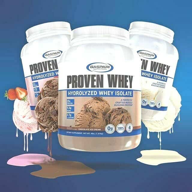 Gaspari Proven Whey Isolate Mixed Flavours