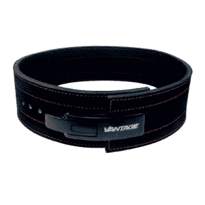 Leather Lever Belt 10mm by Vantage Strength black